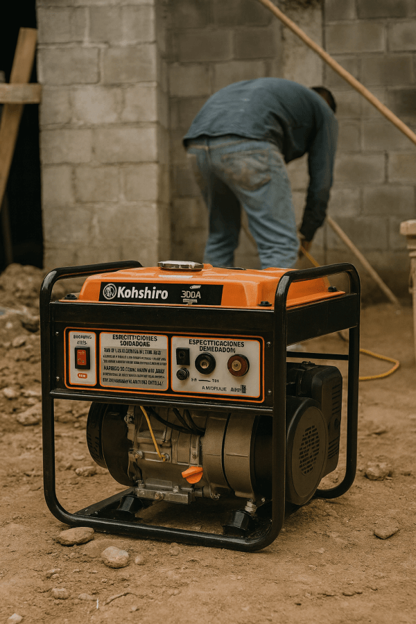 Motosoldadora Kohshiro Mma Sold300a 300a 2600w Monofásica - Imagen 7