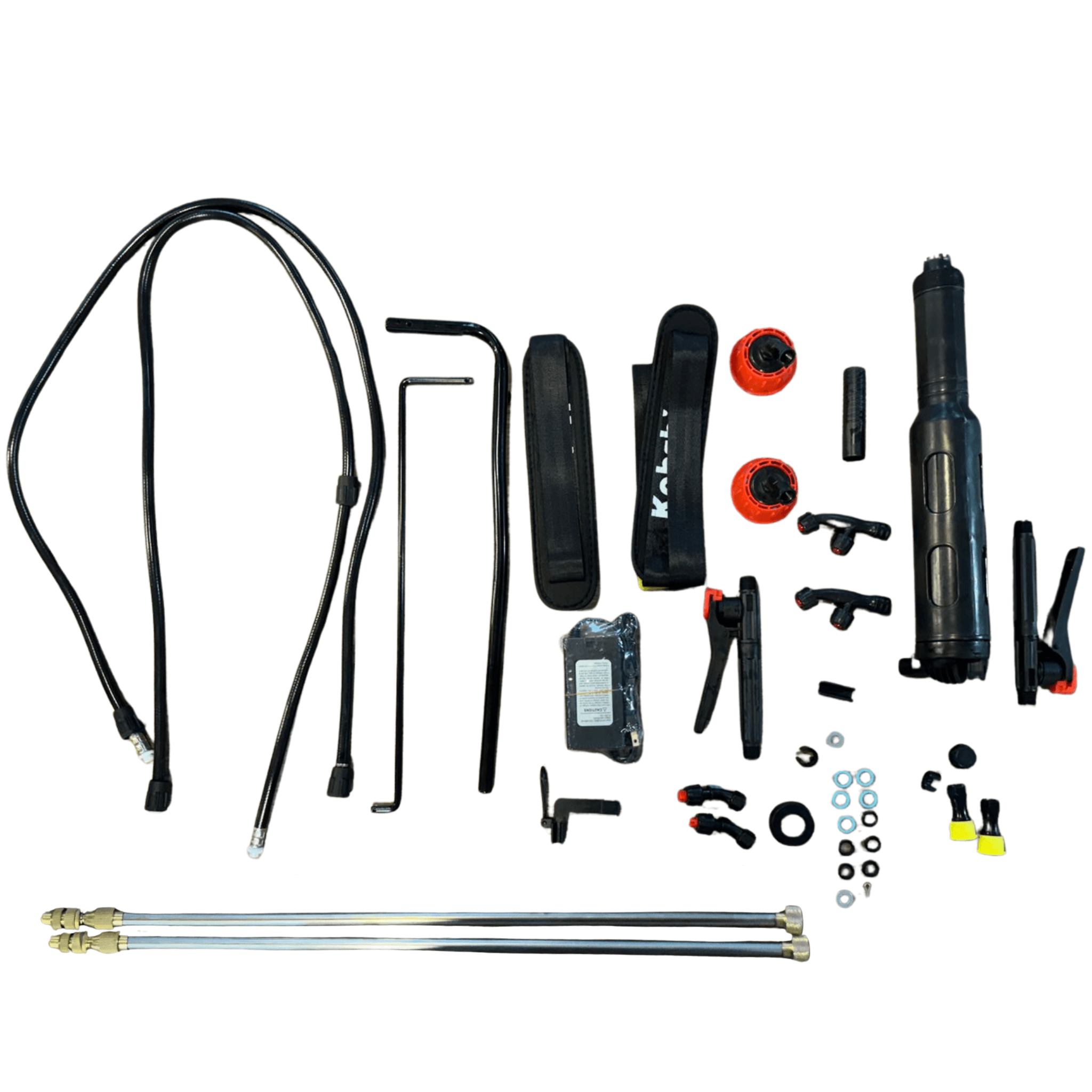 Eléctrico/Manual 20lts Hibrido Kohshiro Naranja - Imagen 6