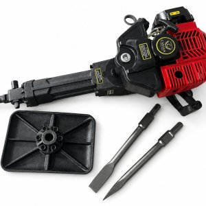 Martillo Demoledor Carsan 52cc 55j Con Zapata Apisonadora